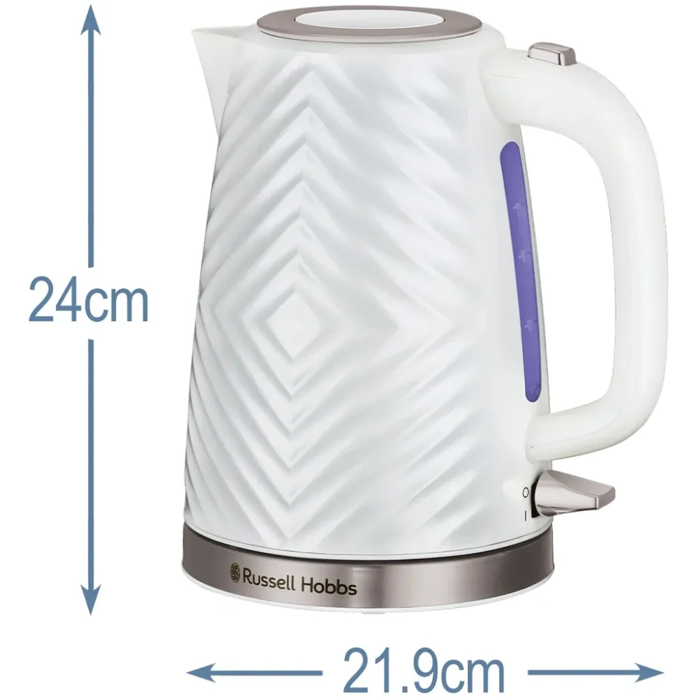 Russell Hobbs Vattenkokare Groove Kettle White 26381-70