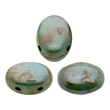 Samos® par Puca® - Opaque Mix Blue/Green Stoneware Look, 10 gram