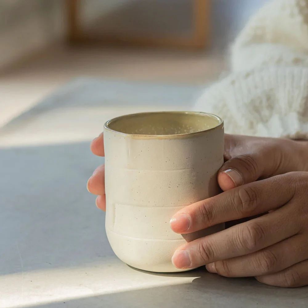 SAND GRAIN Mugg two-unit, Straw