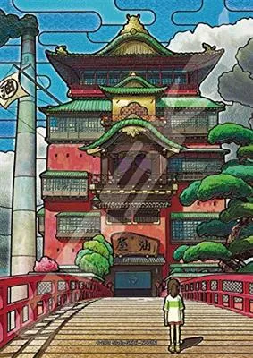 Stained glass pussel 208P Aburaya - Spirited Away