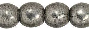 Tjeckiska Druk (Runda) - Saturated Metallic Frost Grey 3mm, 50-pack
