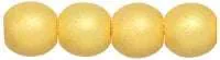 Tjeckiska Druks - Neon Sunflower 4 mm, 50-pack