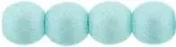 Tjeckiska Druks - Powdery Pastel Turquoise 4 mm, 50-pack