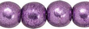 Tjeckiska Druks - Saturated Metallic Grapeade 4 mm, 50-pack