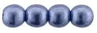 Tjeckiska Druks - Saturated Metallic Neutral Grey 8 mm, 25-pack
