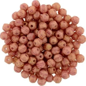 Tjeckiska English Cut - Pacifica Watermelon 3 mm, 50-pack