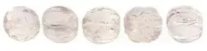 Tjeckiska Melon Round - Rosaline 3mm 50-pack