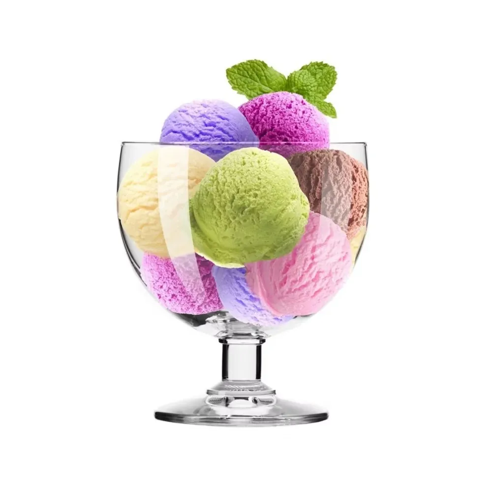Upplev sofistikerad elegans med vår uppsättning av 6 Krosno dessertglas, var och en med en kapacitet på 350 ml. Höj din de...