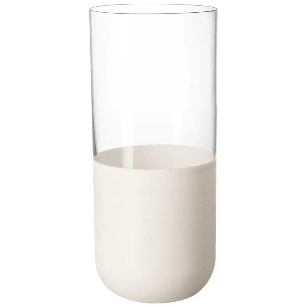 Villeroy & Boch Manufacture Rock snö Longdrink-glas, Set 4 st 300 ml