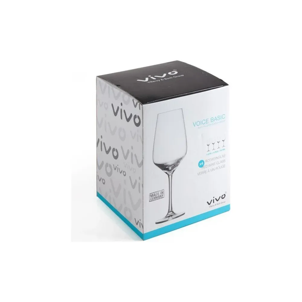 Villeroy & Boch Voice Basic Glas Rödvinsglas ordna 4st 200 ml