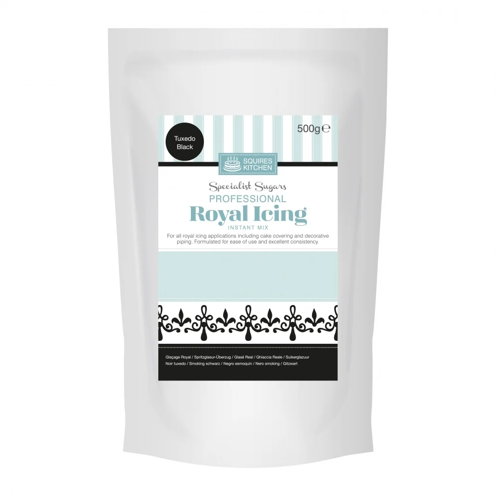 Royal Icing Instant Mix Noir - 500 g