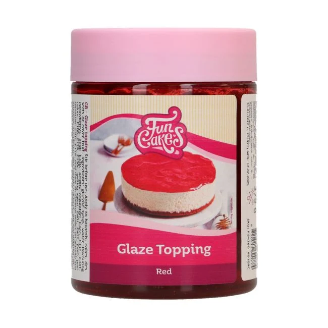 Röd Spegelglasyr - 375g