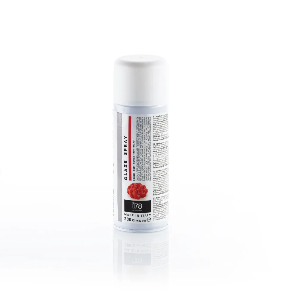 Röd Sprayglasyr 280 g