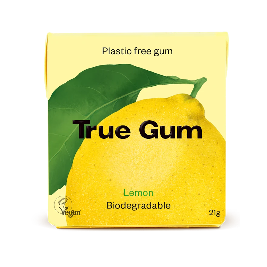Citrontuggummi, 21 g