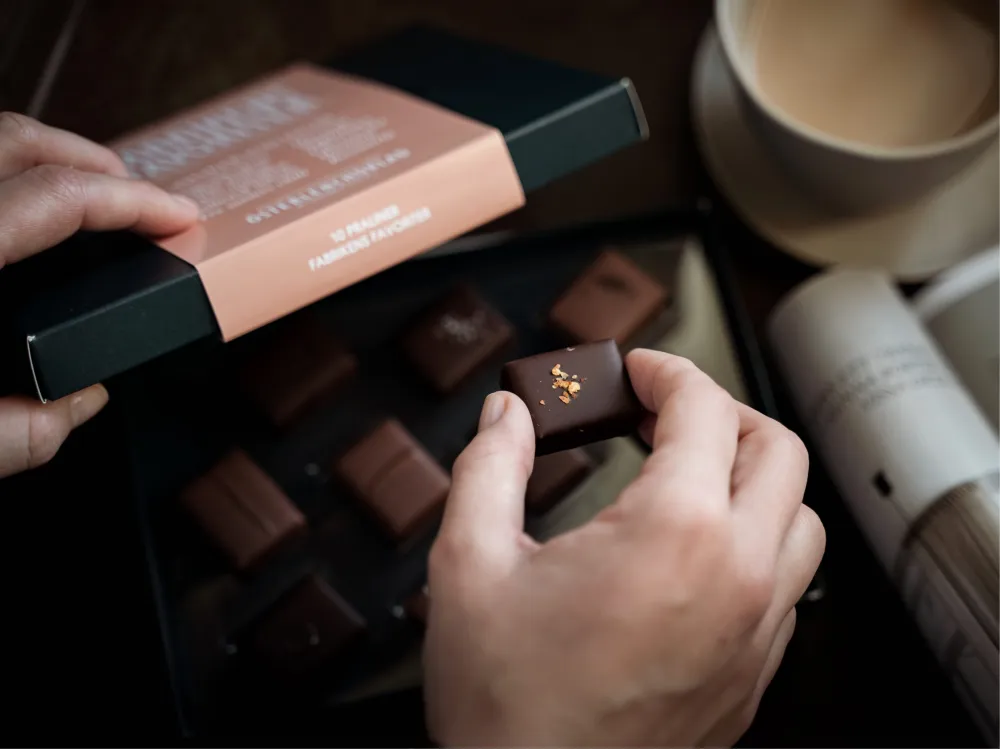 Ett halvår av choklad. Prenumeration på månadens chokladlåda - (6 månader)