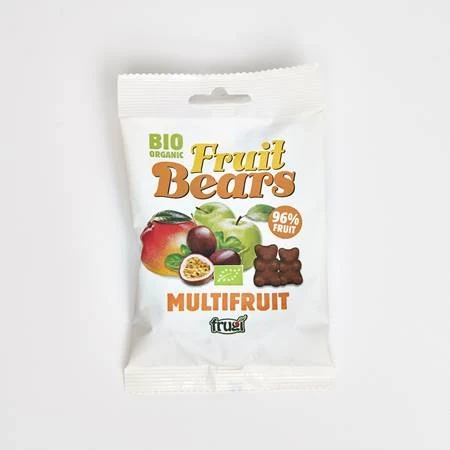 Gummibjörnar, multifruit, 50 g