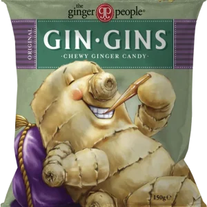 Ingefärskarameller, original, 150 g