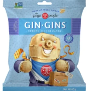 Ingefärskarameller, superstark, 60 g