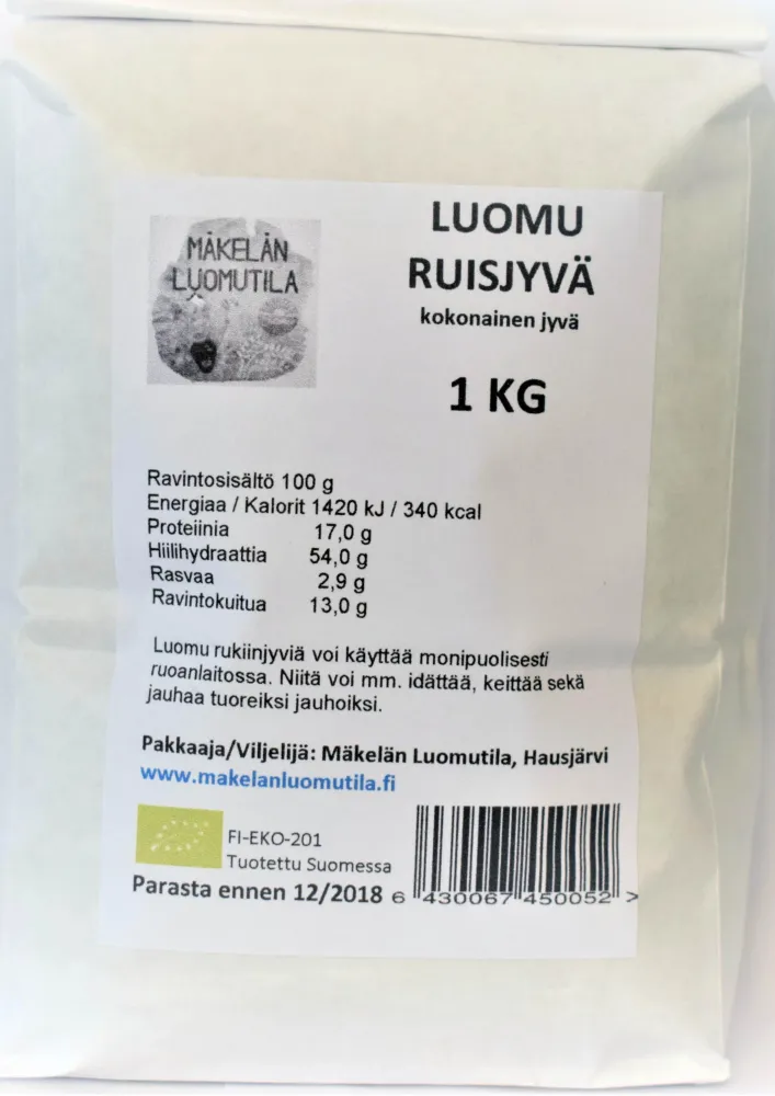 Rågkorn, 1 kg