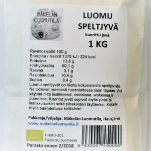 Speltkorn, skalade, 1 kg