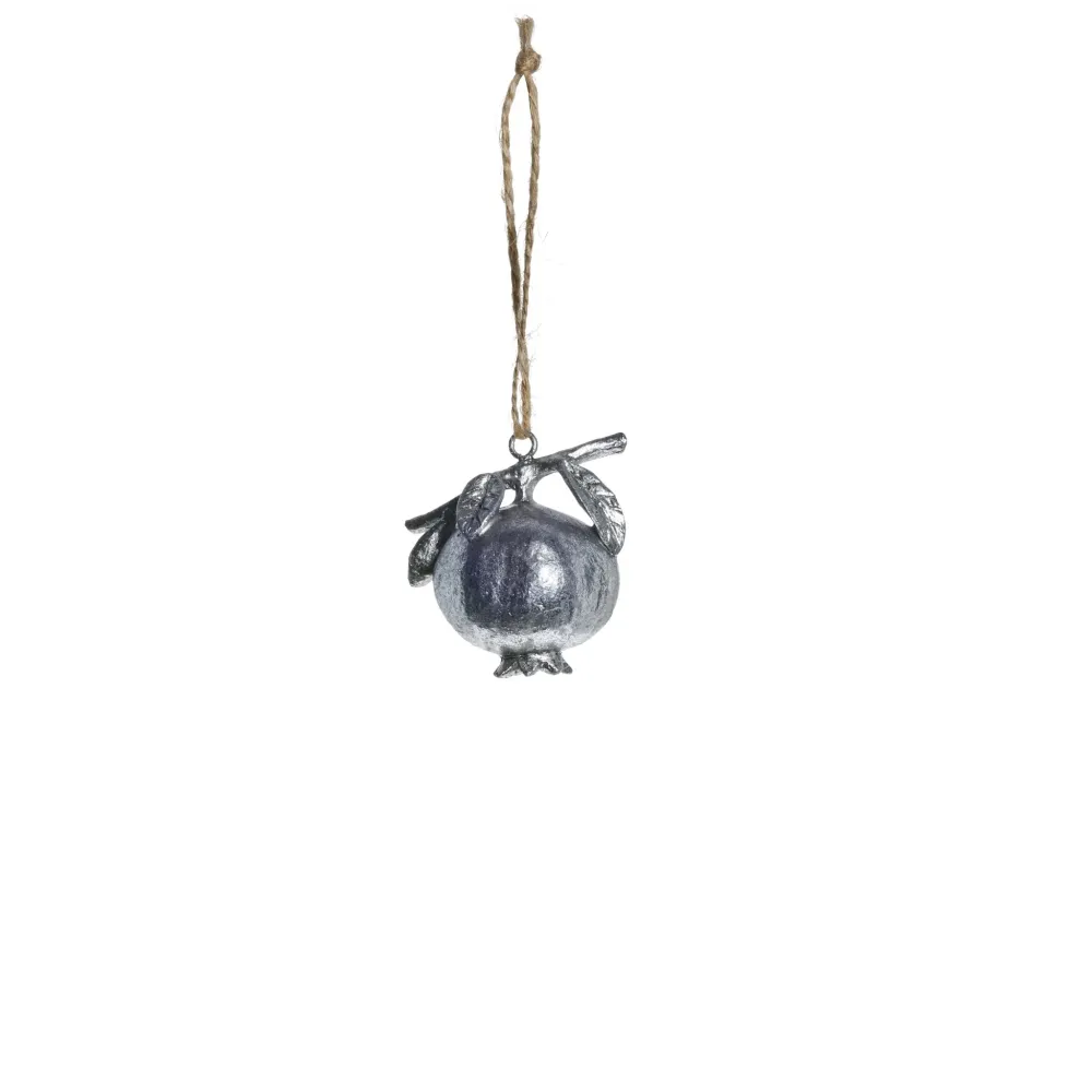 Serafina granatäpple H5,5 cm. antikt silver