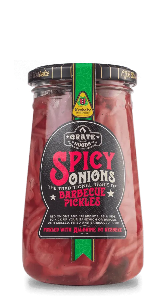 Grate Goods Spicy Onions Pickles
