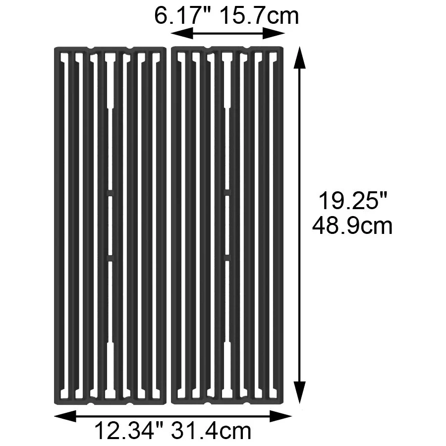 Broil King Grillgaller I Gjutjärn 49x15,7 cm