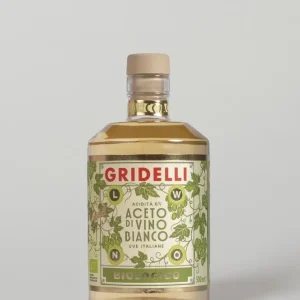 Gridelli Aceto di vino bianco, 500 ml, chemical-free