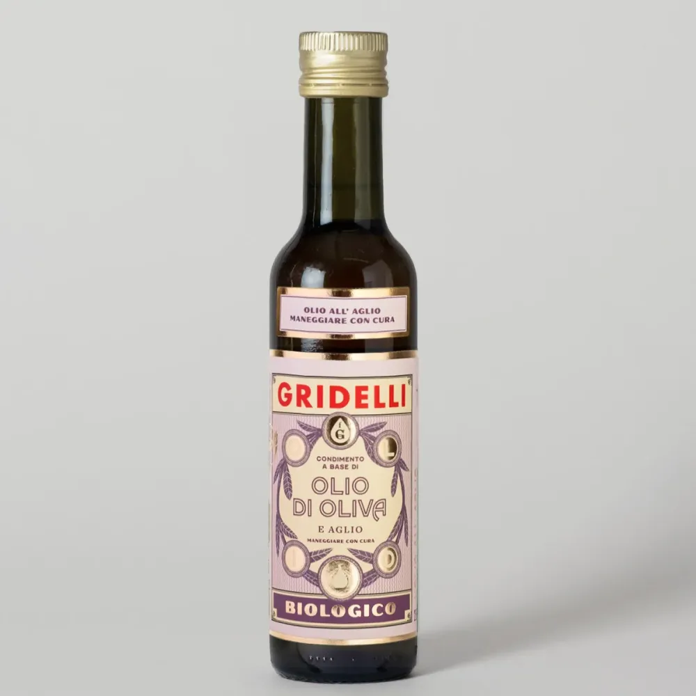 Gridelli Olio e Aglio – Ekologisk Vitlöksolivolja 250 ml