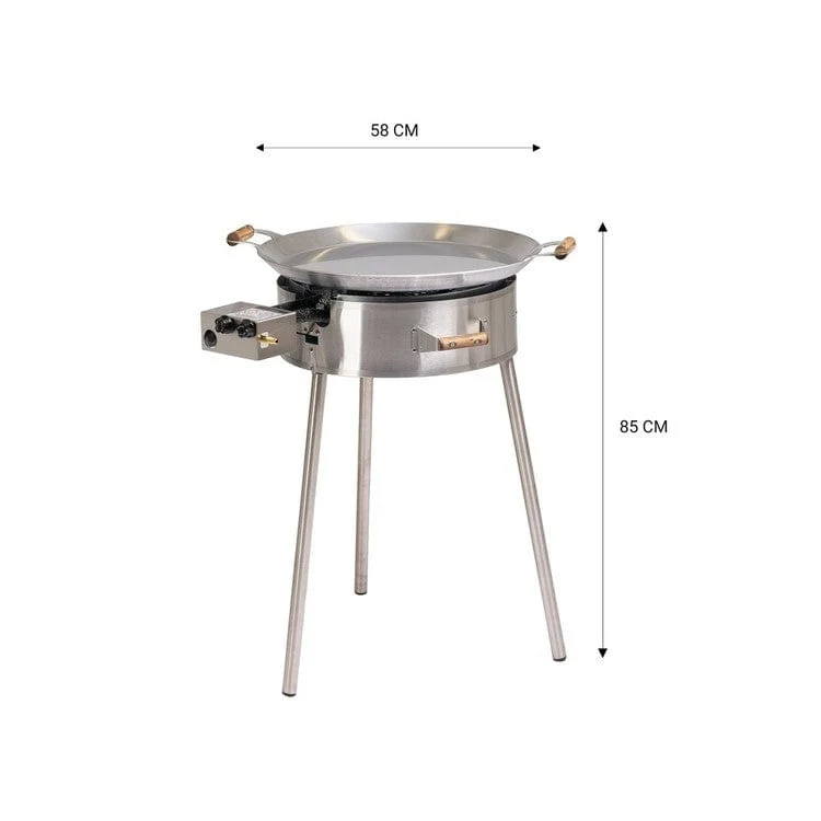 GrillSymbol Stekhäll Gasol PRO-580 inox