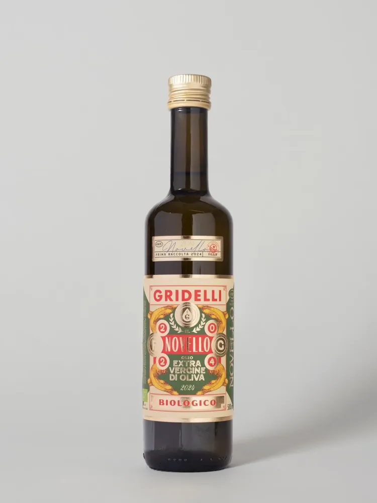 Jämn värmefördelning Gridelli Novello Olivolja EKO, 500 ml