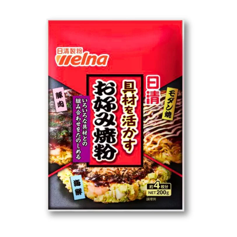 Nissin Okonomiyaki-mjöl