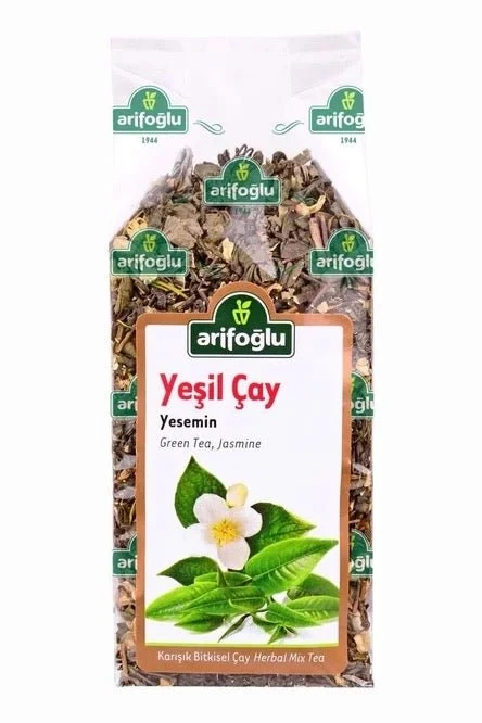Arifoglu grönt te Jasmine Leaf - 4.23oz