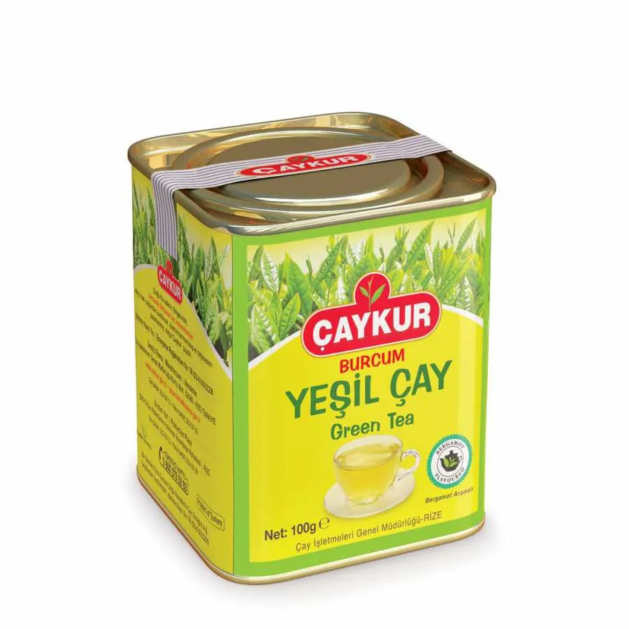 Caykur Burcum grönt te med bergamot - 3.53oz