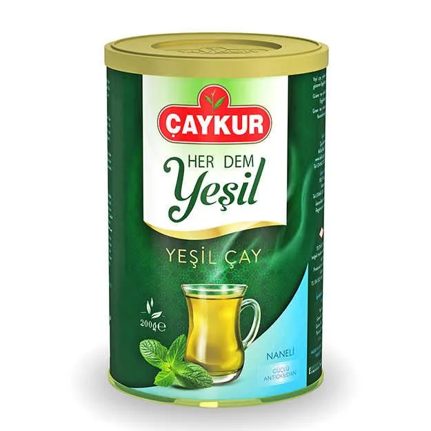 Caykur grönt te med mynta - 7.05oz
