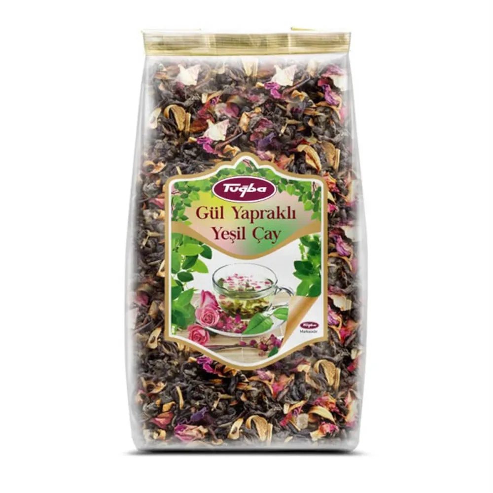 Tugba Kuruyemis grönt te med rosenblad - 1.41oz