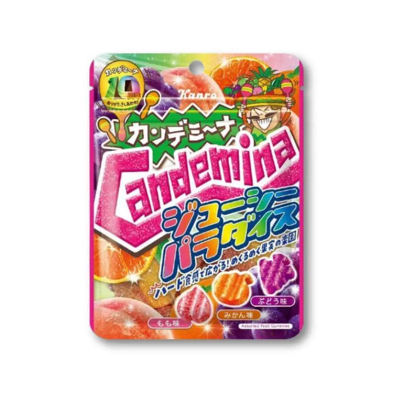 Kanro Candemina Gummies - Fruktjuice