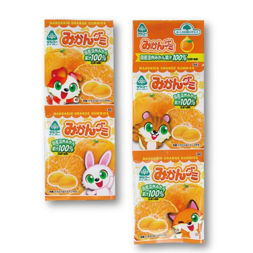 Sanko Orange Gummy – 4 förpackningar