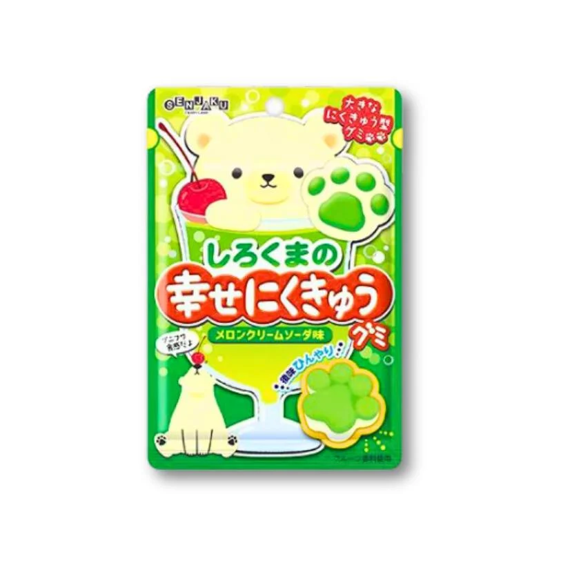 Senjaku Glad Björngodis - Melon Cream Soda