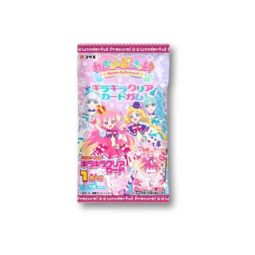 Underbar Pretty Cure! Kort med Tuggummi TAG - GUM