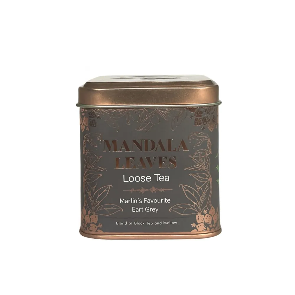 Earl Grey Bergamot Löst Svart Te 50g
