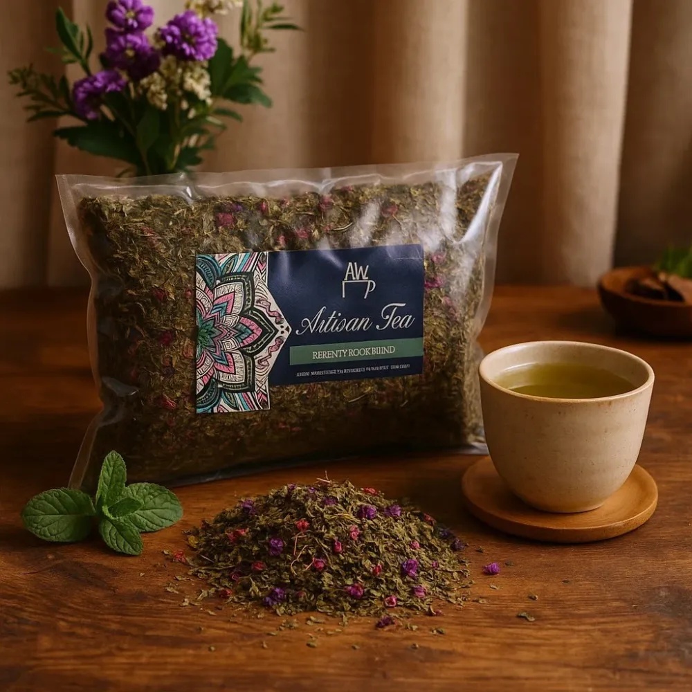 Grönt Te med Mynta 1 Kg – Artisan Tea