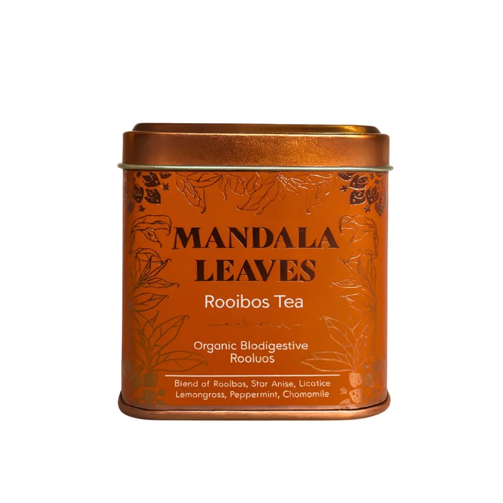 Koffeinfritt Rooibos Röd Buske Matsmältnings Te, 50g
