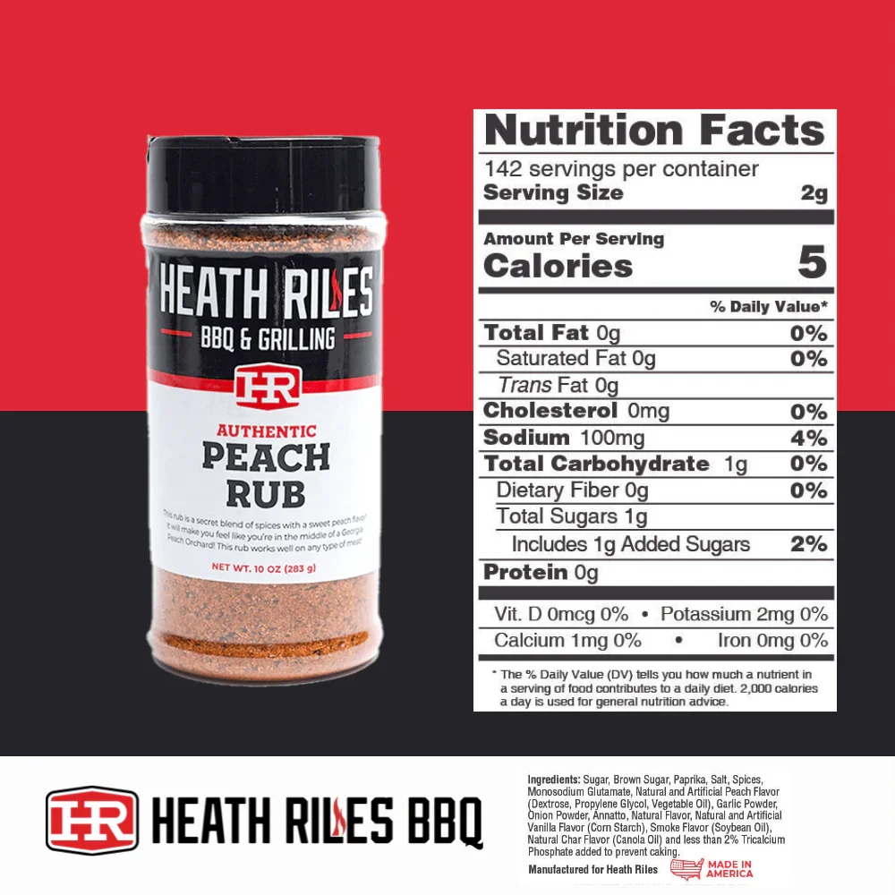 Heath Riles Peach Rub