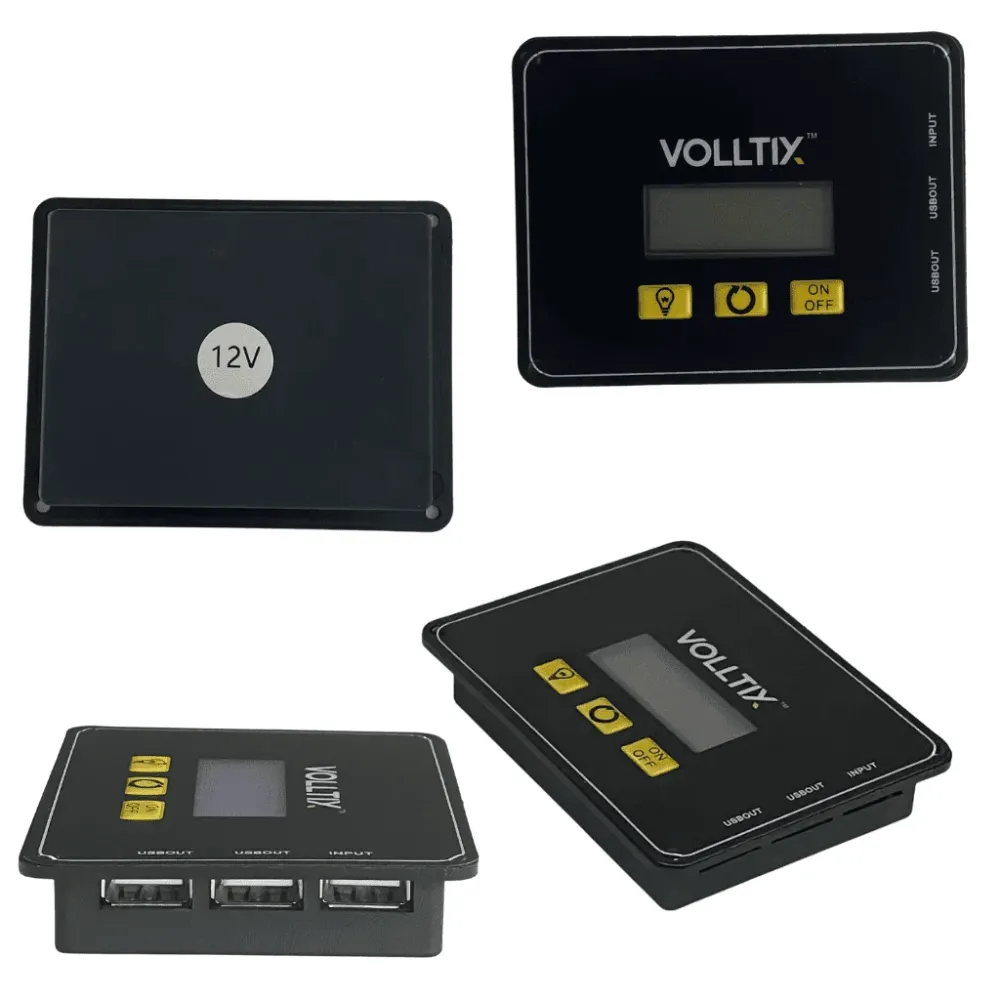 VOLLTIX™ Kontrollpanel 12V eller 24V