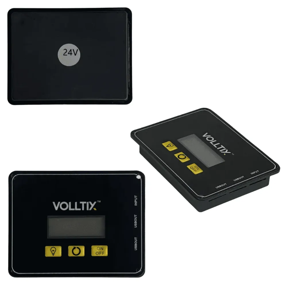 VOLLTIX™ Kontrollpanel 12V eller 24V