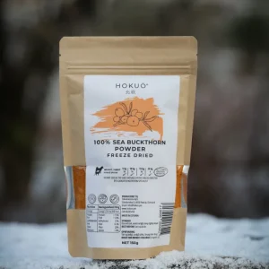 Hokuō® - Havtorn - 150 g | Naturligt multivitamin för hundar och katter