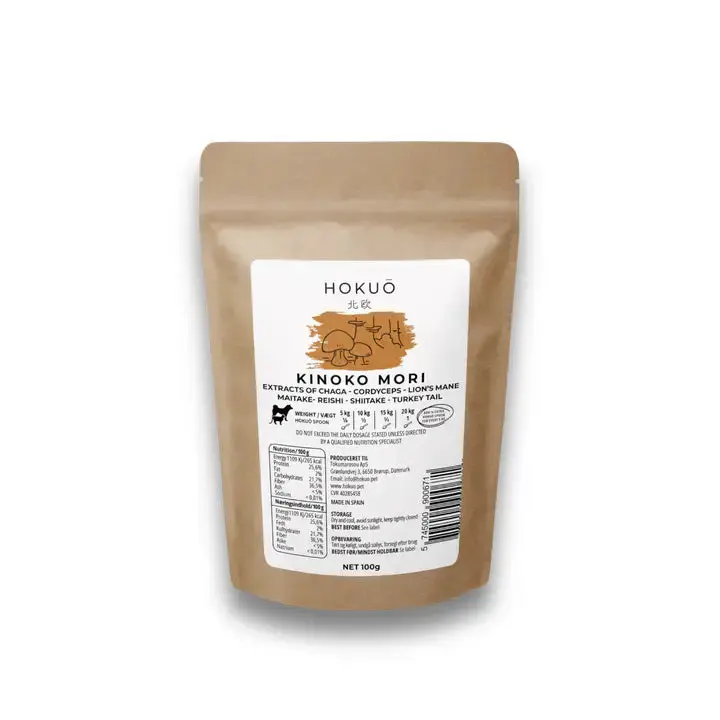 Hokuō® - Kinoko mori - 100 g | Svampextraktblandning för hundar