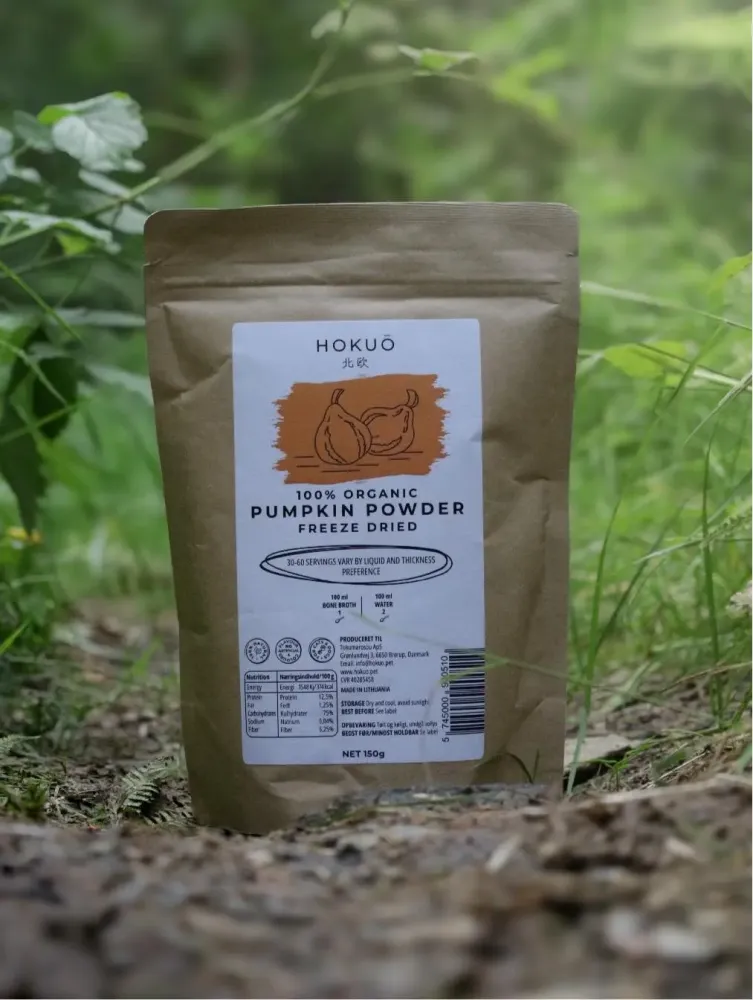 Hokuō® - Topper - Ekologiskt pumpapulver - 150 g