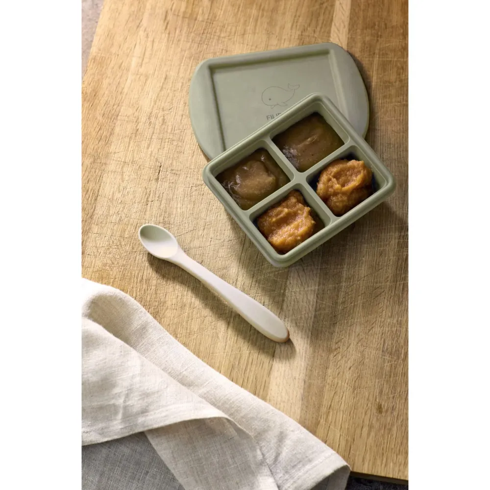 FILIBABBA Ocean Mix Baby Food Freezer Tray 4x65 Ml two-unit